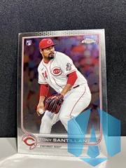 2022 Topps Chrome Tony Santillan RC #193 Cincinnati Reds